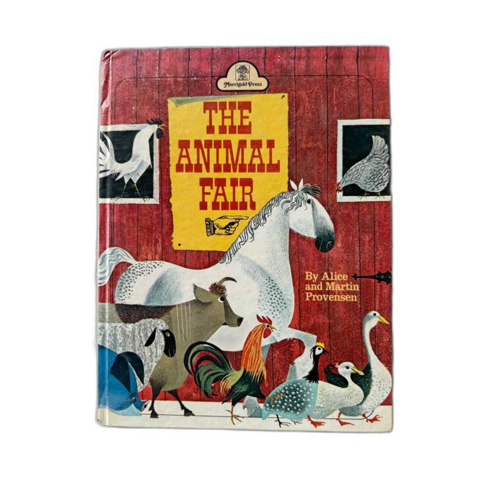 Vintage 1992 The Animal Fair Hardcover By Alice Martin Provensen Merrigold Press